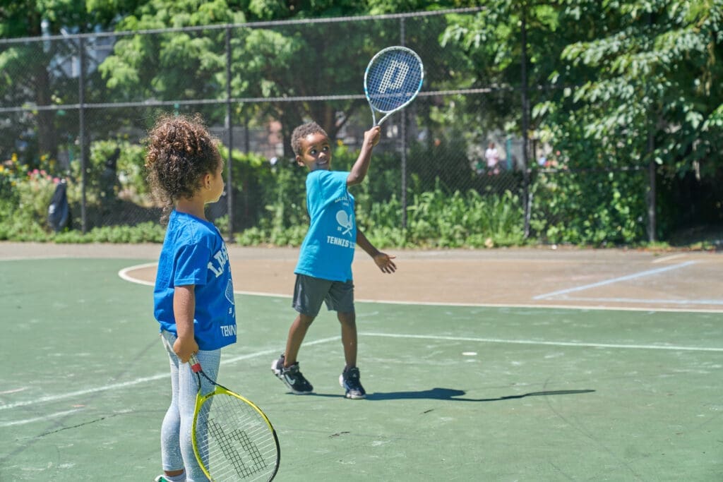 Lafayette Gardens Students Play at Davis Cup